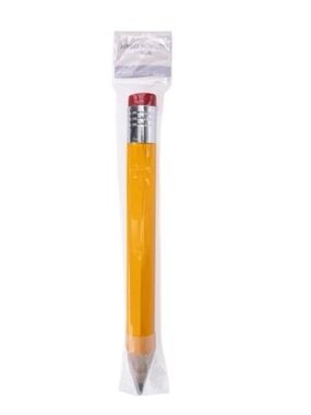 Jumbo Glitter Pencil - Yellow